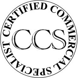 CCS CERTIFIED COMMERCIAL SPECIALIST logo