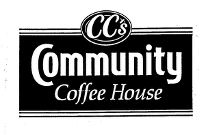 CC'S COMMUNITY COFFEE HOUSE logo