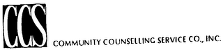 CCS COMMUNITY COUNSELLING SERVICE CO. INC. logo