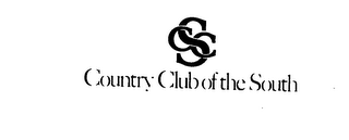 CCS COUNTRY CLUB OF THE SOUTH logo
