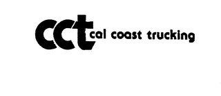 CCT CAL COAST TRUCKING logo
