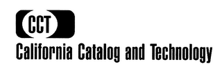 CCT CALIFORNIA CATALOG AND TECHNOLOGY logo
