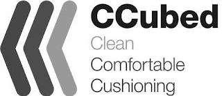 CCUBED CLEAN COMFORTABLE CUSHIONING logo