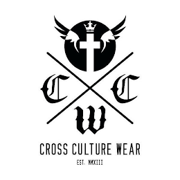 CCW CROSS CULTURE WEAR EST. MMXIII logo