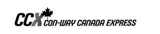 CCX CON-WAY CANADA EXPRESS logo
