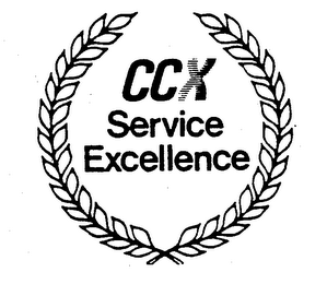 CCX SERVICE EXCELLENCE logo