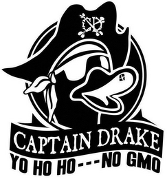 CD CAPTAIN DRAKE YO HO HO - - - NO GMO logo