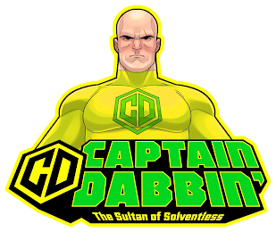 CD CD CAPTAIN DABBIN' THE SULTAN OF SOLVENTLESS logo
