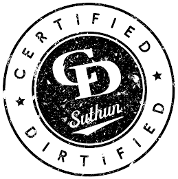 CD CERTIFIED DIRTIFIED SUTHUN logo