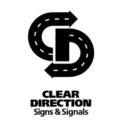 CD CLEAR DIRECTION SIGNS &SIGNALS logo