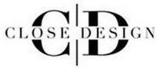CD CLOSE DESIGN logo