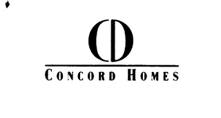 CD CONCORD HOMES logo