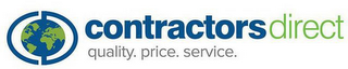 CD CONTRACTORSDIRECT QUALITY. PRICE. SERVICE. logo