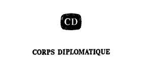 CD CORPS DIPLOMATIQUE logo