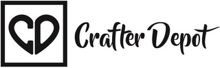 CD CRAFTER DEPOT logo