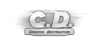 C.D. CREATIVE DESTRUCTION logo