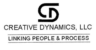 CD CREATIVE DYNAMICS, LLC LINKING PEOPLE & PROCESS logo