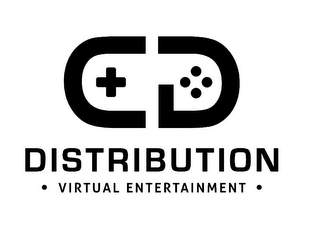 CD+ DISTRIBUTION VIRTUAL ENTERTAINMENT logo