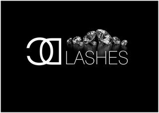 CD LASHES logo
