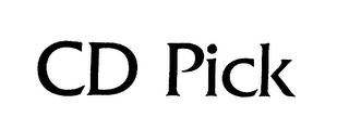 CD PICK logo