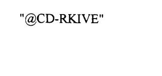 "@CD-RKIVE" logo
