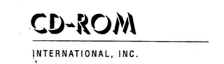 CD-ROM INTERNATIONAL, INC. logo