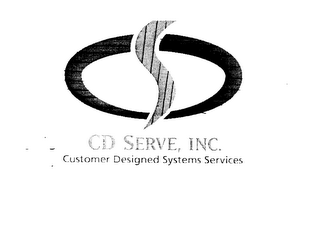 CD SERVE, INC.  CUSTOMER DESIGNED SYSTEMS SERVICES logo