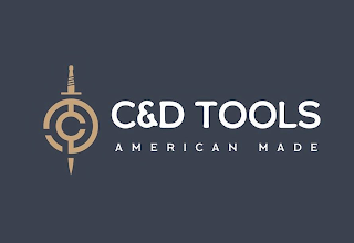 C&D TOOLS AMERICAN MADE logo