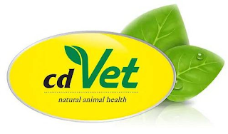 CD VET NATURAL ANIMAL HEALTH logo