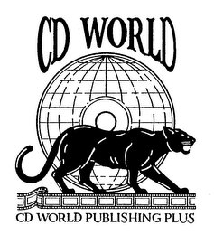 CD WORLD CD WORLD PUBLISHING PLUS logo