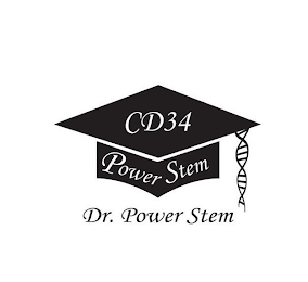 CD34 POWER STEM DR. POWER STEM logo