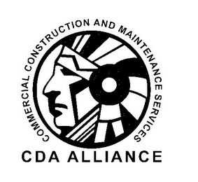 CDA ALLIANCE COMMERCIAL CONSTRUCTION AND MAINTENANCE SERVICES logo