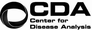CDA CENTER FOR DISEASE ANALYSIS logo