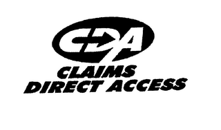 CDA CLAIMS DIRECT ACCESS logo