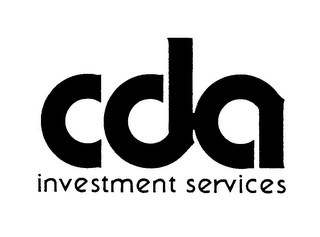 CDA INVESTMENT SERVICES logo
