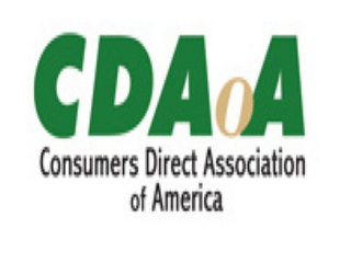 CDAOA CONSUMERS DIRECT ASSOCIATION OF AMERICA logo