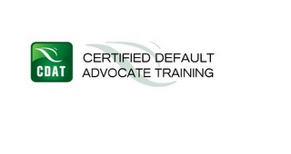 CDAT CERTIFIED DEFAULT ADVOCATE TRAINING logo