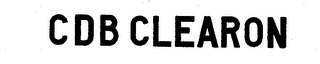 CDB CLEARON logo