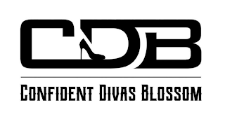 CDB CONFIDENT DIVAS BLOSSOM logo