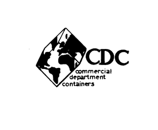 CDC COMMERCIAL DEPARTMENT CONTAINERS logo