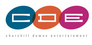 CDE CHURCHILL DOWNS ENTERTAINMENT logo