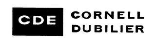 CDE CORNELL DUBILIER logo