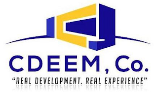 CDEEM, CO. "REAL DEVELOPMENT. REAL EXPERIENCE" logo