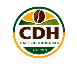 CDH CAFÉ DE HONDURAS H-TOWN logo