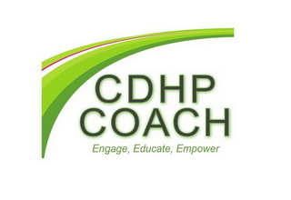 CDHP COACH ENGAGE, EDUCAT, EMPOWER logo