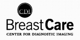 CDI BREASTCARE CENTER FOR DIAGNOSTIC IMAGING logo