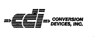 CDI CONVERSION DEVICES, INC.