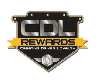 CDL REWARDS CREATING DRIVER LOYALTY logo