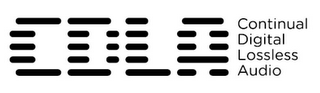 CDLA CONTINUAL DIGITAL LOSSLESS AUDIO logo