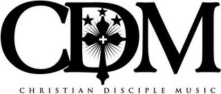 CDM CHRISTIAN DISCIPLE MUSIC logo